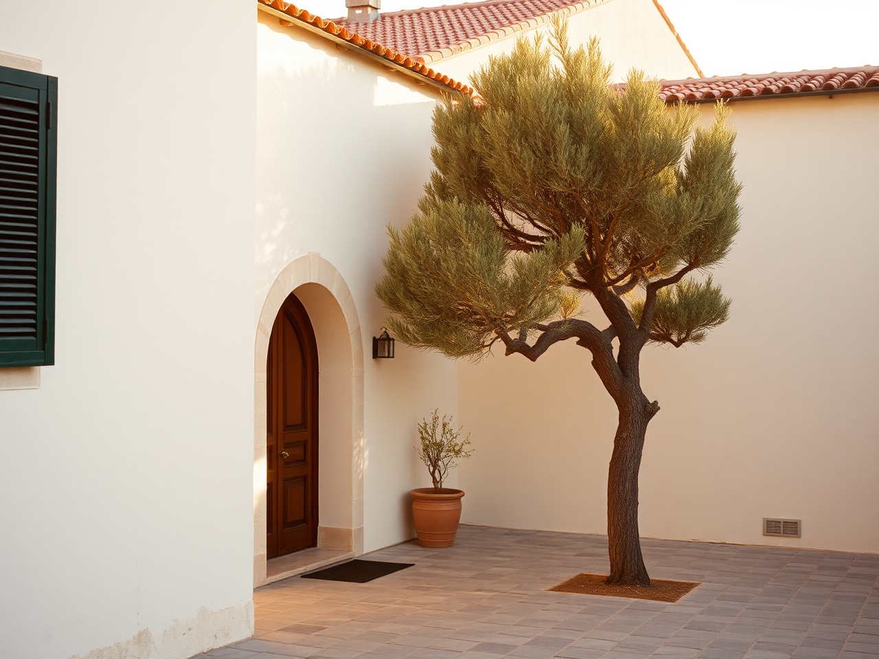 Sample hospitality website mockup